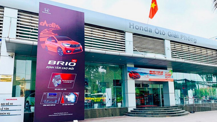 Hà Nội: Đại lý Honda Ôtô Hà Nội - Giải Phóng